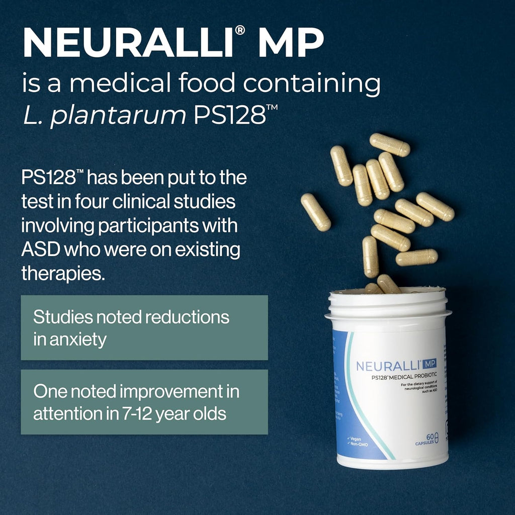 Bened Life Neuralli MP, PS128 Probiotic Medical Food for People with ASD and PD (30-Day Supply)
