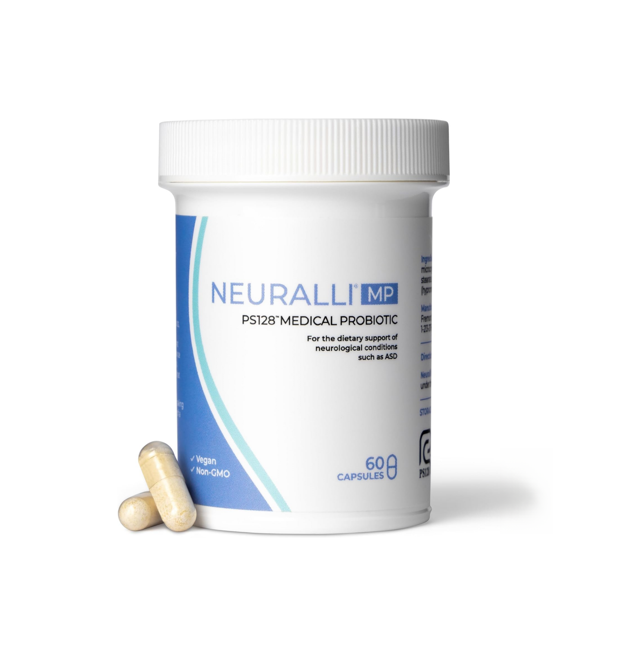 Bened Life Neuralli MP, PS128 Probiotic Medical Food for People with ASD and PD (30-Day Supply)