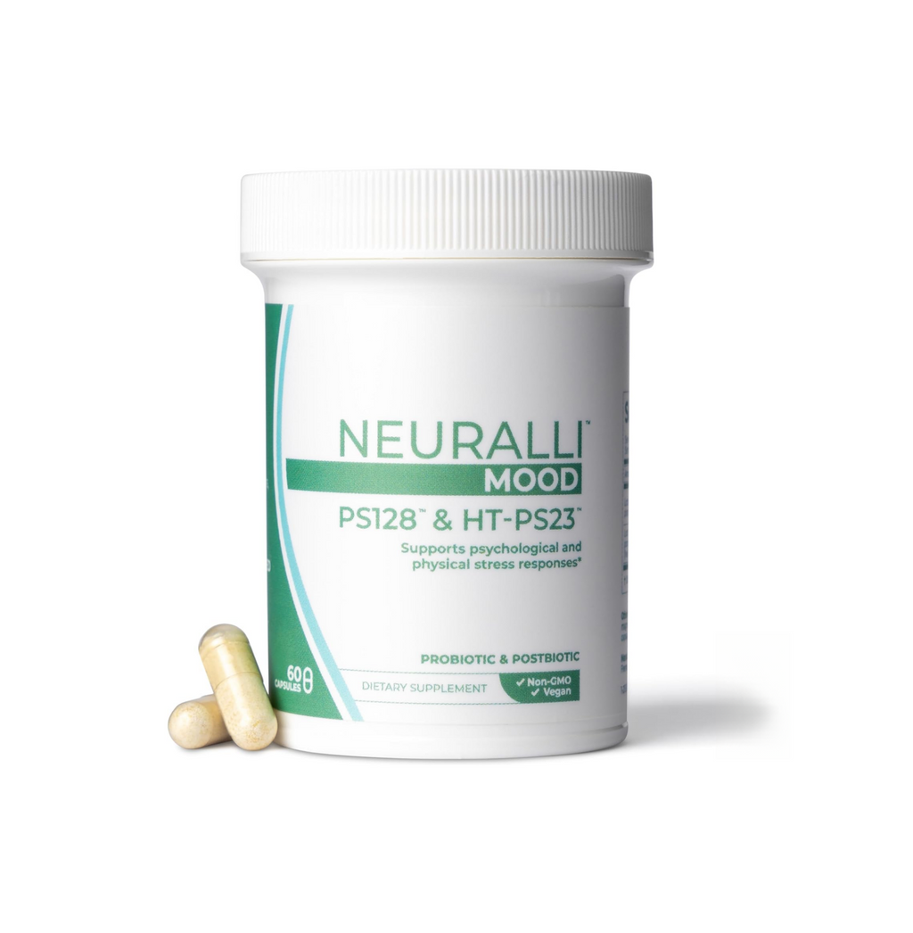 Bened Life Neuralli Mood with PS128 for Stress Relief & Recovery via The Gut-Brain Axis (30-Day Supply), Ages 18+